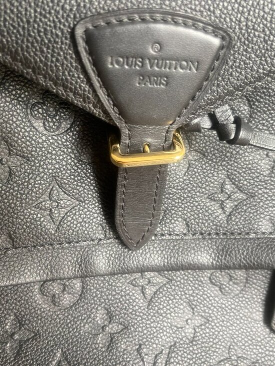 Louis Vuitton Montsouris PM Black Empreinte Leather Backpack M45205 main image 14